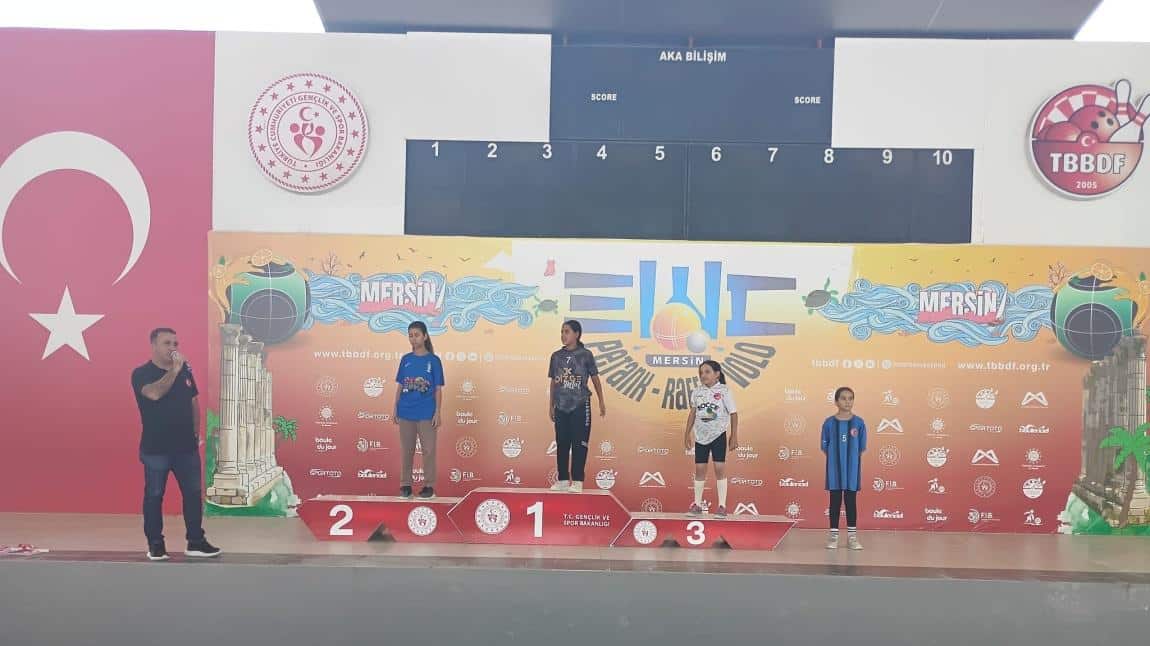 Okul Sporları Bocce Bölge Müsabakaları Volo disiplininde Elif Çay, Bölge 4.sü oldu. 